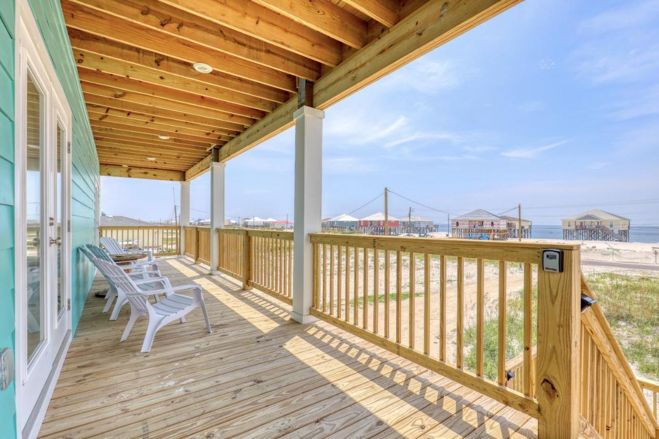 Salty Seahorse - Waterfront! Pet Friendly! Game Room, Pool Table, Beautiful Views - Room For The Whole Family Home Dauphin Island Exterior foto