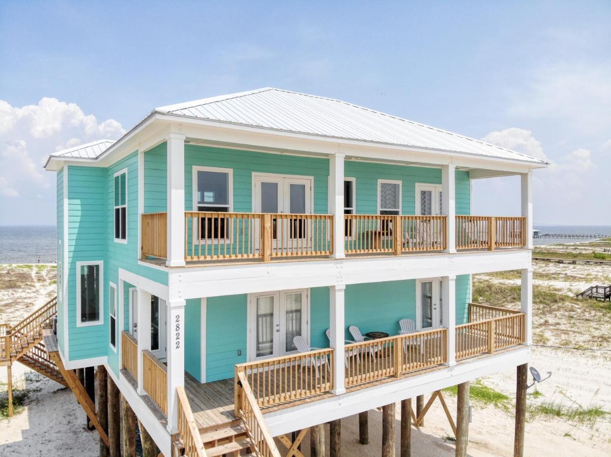 Salty Seahorse - Waterfront! Pet Friendly! Game Room, Pool Table, Beautiful Views - Room For The Whole Family Home Dauphin Island Exterior foto